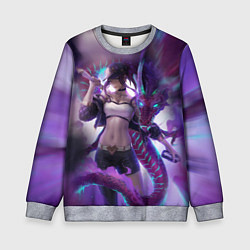 Детский свитшот LEAGUE OF LEGENDS AKALI ЛИГА ЛЕГЕНД АКАЛИ