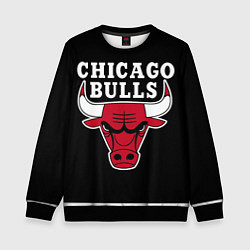 Свитшот детский B C Chicago Bulls, цвет: 3D-черный