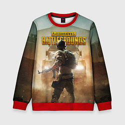 Детский свитшот PUBG СОЛДАТ В ШЛЕМЕ ПАБГ