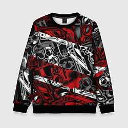 Свитшот детский Оружейный барон, цвет: 3D-черный