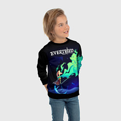 Свитшот детский EVERTRIED ВЕЧНЫЙ ПУТЬ, цвет: 3D-черный — фото 2