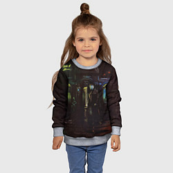 Свитшот детский MARKUL SENSE OF HUMAN, цвет: 3D-меланж — фото 2