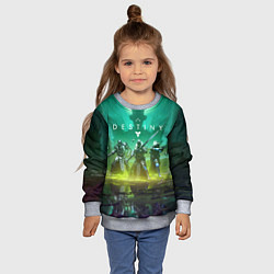 Свитшот детский DESTINY 2 КОРОЛЕВА ВЕДЬМА САВАТУН, цвет: 3D-меланж — фото 2