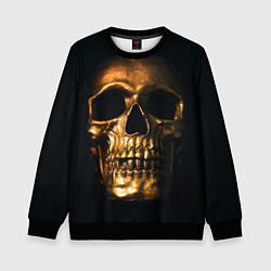 Детский свитшот Gold Skull