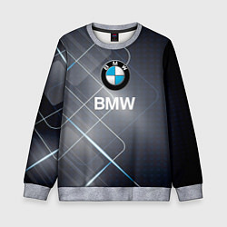 Свитшот детский BMW Logo, цвет: 3D-меланж