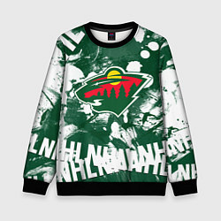 Детский свитшот Minnesota Wild, Миннесота Уайлд
