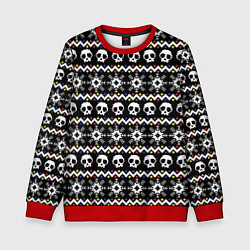 Детский свитшот Свитер с черепами