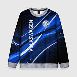 Свитшот детский VOLKSWAGEN LOGO SPORT, цвет: 3D-меланж