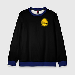 Свитшот детский GOLDEN STATE WARRIORS BLACK STYLE, цвет: 3D-синий