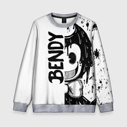 Свитшот детский BENDY - БЕНДИ БРЫЗГИ КРАСКИ, цвет: 3D-меланж