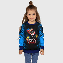 Свитшот детский Poppy Playtime, цвет: 3D-синий — фото 2