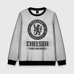 Свитшот детский Chelsea FC Graphite Theme, цвет: 3D-черный