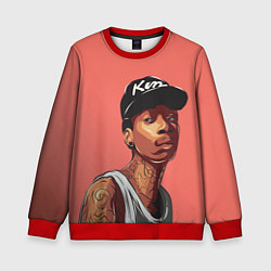 Детский свитшот Wiz Khalifa Art