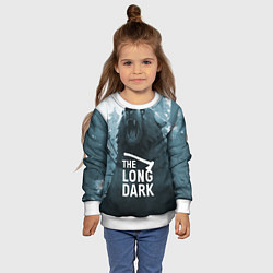 Свитшот детский The Long Dark медведь, цвет: 3D-белый — фото 2