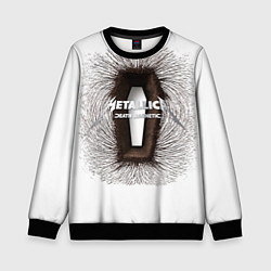 Свитшот детский Death Magnetic - Metallica, цвет: 3D-черный