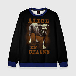 Детский свитшот Alice in chains Dog