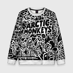 Детский свитшот Arctic monkeys Pattern