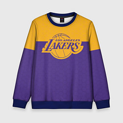 Детский свитшот LAKERS LINE HEXAGON SPORT