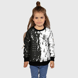 Свитшот детский Death Stranding Black & White, цвет: 3D-черный — фото 2