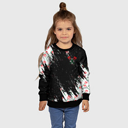 Свитшот детский Payton Moormeie Rose, цвет: 3D-черный — фото 2