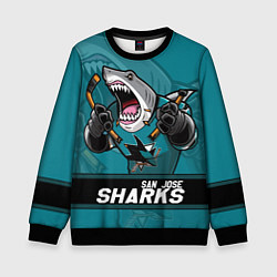 Детский свитшот San Jose Sharks, Сан Хосе Шаркс