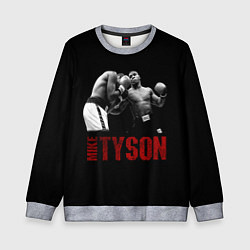 Свитшот детский Майк Тайсон Mike Tyson, цвет: 3D-меланж