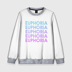 Свитшот детский Эйфория Euphoria, цвет: 3D-меланж