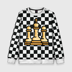 Детский свитшот ChessKing Abstraction