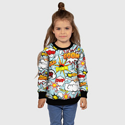 Свитшот детский BoOMbiT, цвет: 3D-черный — фото 2