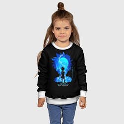 Свитшот детский Hunter x Hunte - Killua Zoldyck, цвет: 3D-белый — фото 2