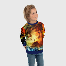 Свитшот детский Cobra Kai, цвет: 3D-синий — фото 2