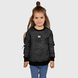 Свитшот детский BR Резиденция Бокса, цвет: 3D-черный — фото 2
