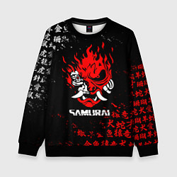 Детский свитшот CYBERPUNK SAMURAI: JAPAN STYLE