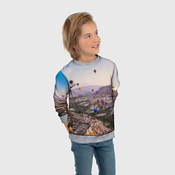 Свитшот детский Воздушные Шары!, цвет: 3D-меланж — фото 2