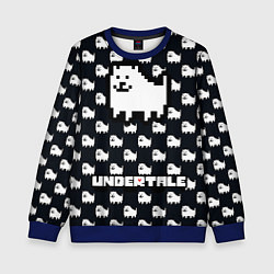 Детский свитшот UNDERTALE DOG AND LOGO УНДЕРТАЛЕ