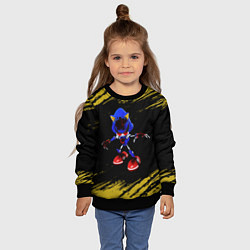 Свитшот детский CОНИК ЭКЗЕ - Яркий, цвет: 3D-черный — фото 2