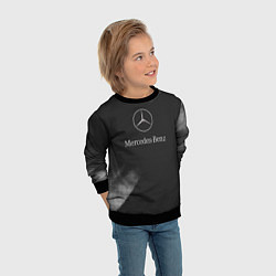 Свитшот детский Mercedes-Benz Мерс, цвет: 3D-черный — фото 2