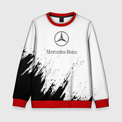 Детский свитшот Mercedes-Benz - White texture