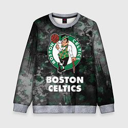 Детский свитшот Бостон Селтикс, Boston Celtics, НБА