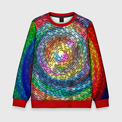 Свитшот детский Я в своем познании, цвет: 3D-красный