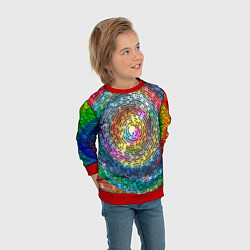 Свитшот детский Я в своем познании, цвет: 3D-красный — фото 2