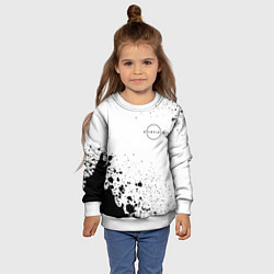 Свитшот детский Старфилд краски, цвет: 3D-белый — фото 2