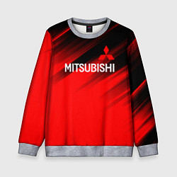 Свитшот детский Mitsubishi - Red Sport, цвет: 3D-меланж