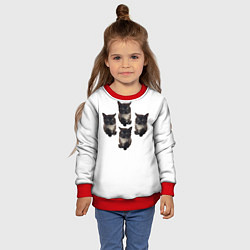 Свитшот детский Чмоня, цвет: 3D-красный — фото 2