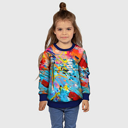 Свитшот детский Vanguard fashion pattern Milano, цвет: 3D-синий — фото 2