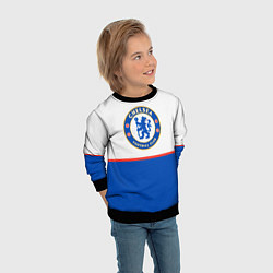 Свитшот детский Chelsea челси, цвет: 3D-черный — фото 2