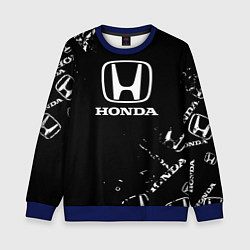 Свитшот детский Honda CR-Z, цвет: 3D-синий