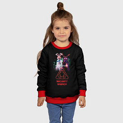 Свитшот детский Five Nights at Freddys: Security Breach, цвет: 3D-красный — фото 2