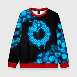 Детский свитшот МЕЛИОДАС НЕОНОВЫЙ 7 СМЕРТНЫХ ГРЕХОВ