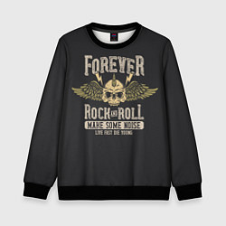 Детский свитшот FOREVER ROCK AND ROLL